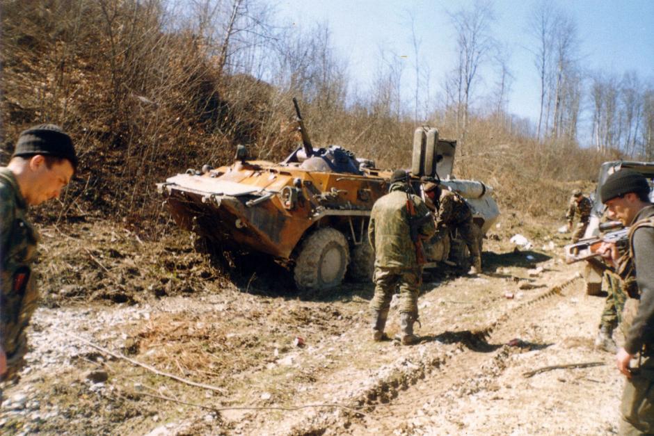 Rebeldes chechenos, con armamento robado al Ejército ruso