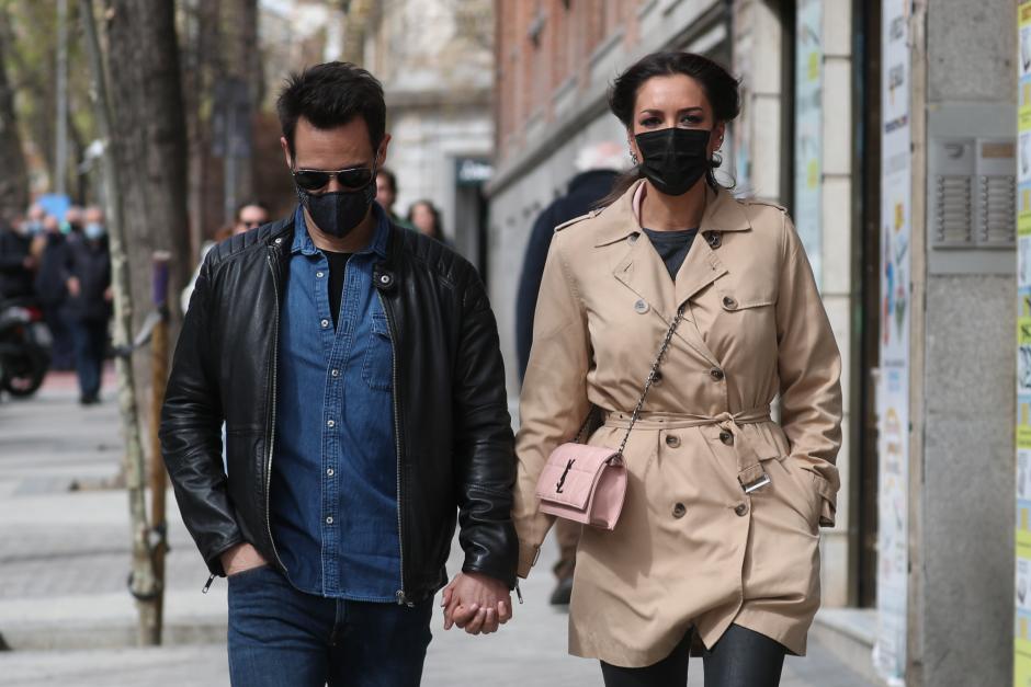 Christian Gálvez y Patricia Pardo en Madrid.