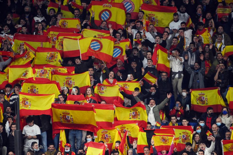 Imagen de la grada del RCDE Stadium