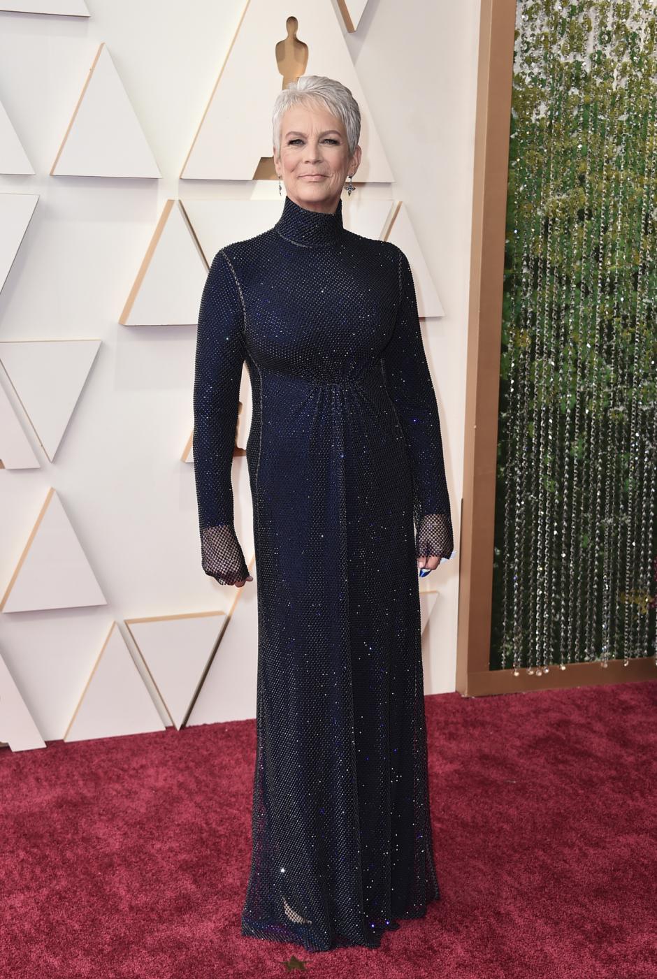 Actress Jamie Lee Curtis during 94th Academy Awards ( Oscars ) on Sunday, March 27, 2022,  in Los Angeles.