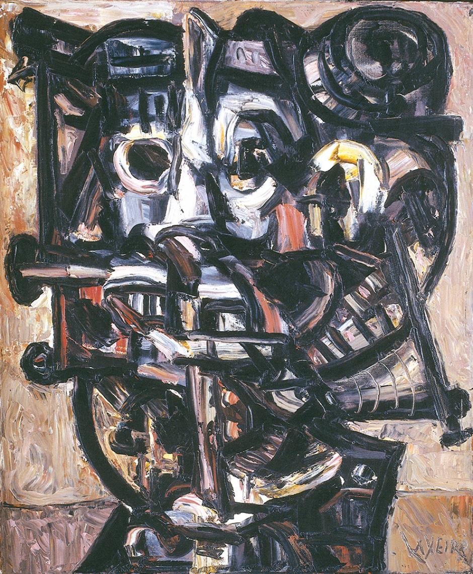 Obra 'Fue un hombre', de Laxeiro (Xosé Otero Abeledo), 1963