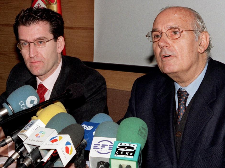 José Manuel Romay y Alberto Núñez Feijóo