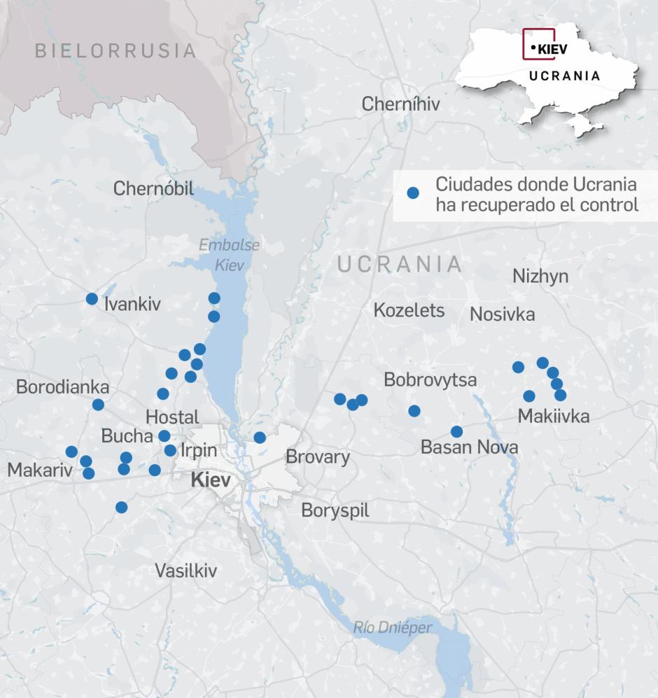 Mapa guerra ucrania 1 abril