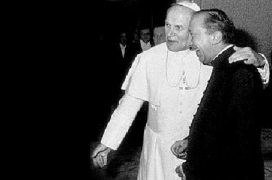 Juan Pablo II y Giussani