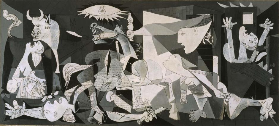 El cuadro 'Guernica', de Picasso, quiso reflejar el bombardeo de la localidad vasca