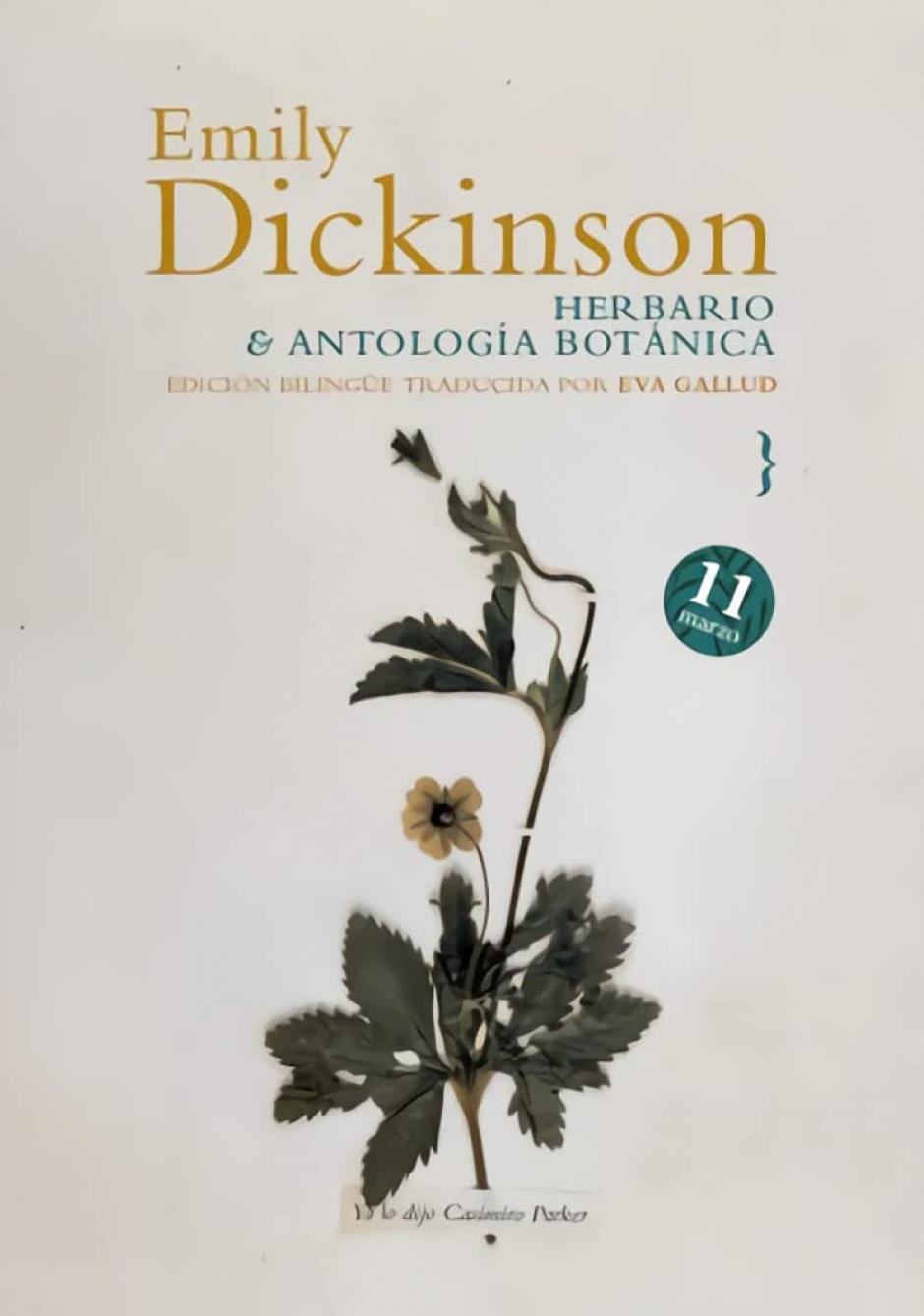 Herbario y antología botánica de Emily Dickinson
