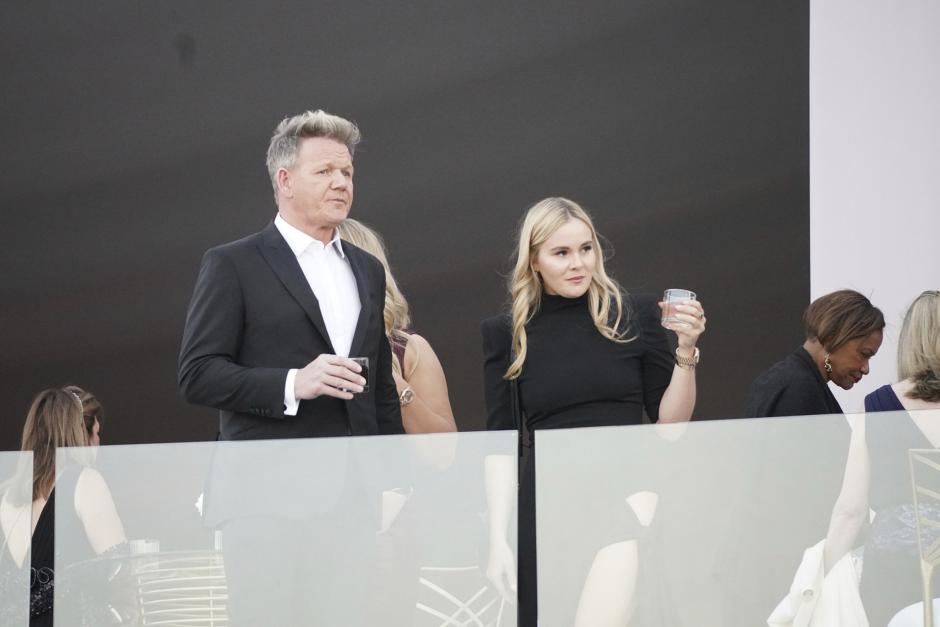 Gordon Ramsay, durante la boda de Brooklyn Beckham y Nicola Peltz