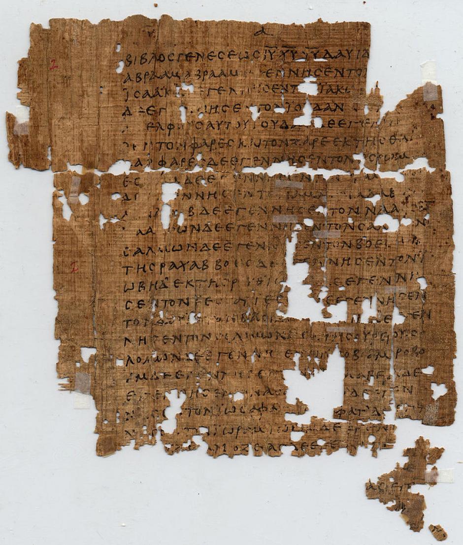 Papiro del Nuevo Testamento en griego, datado en el siglo III