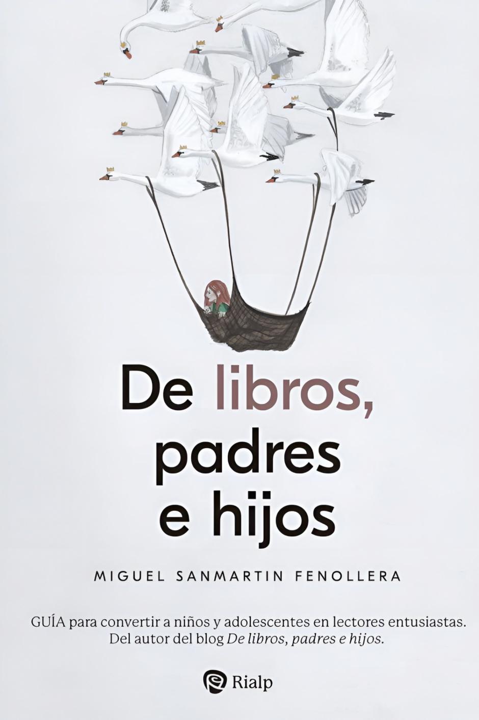 Portada de De libros, padres e hijos, de Miguel Sanmartín