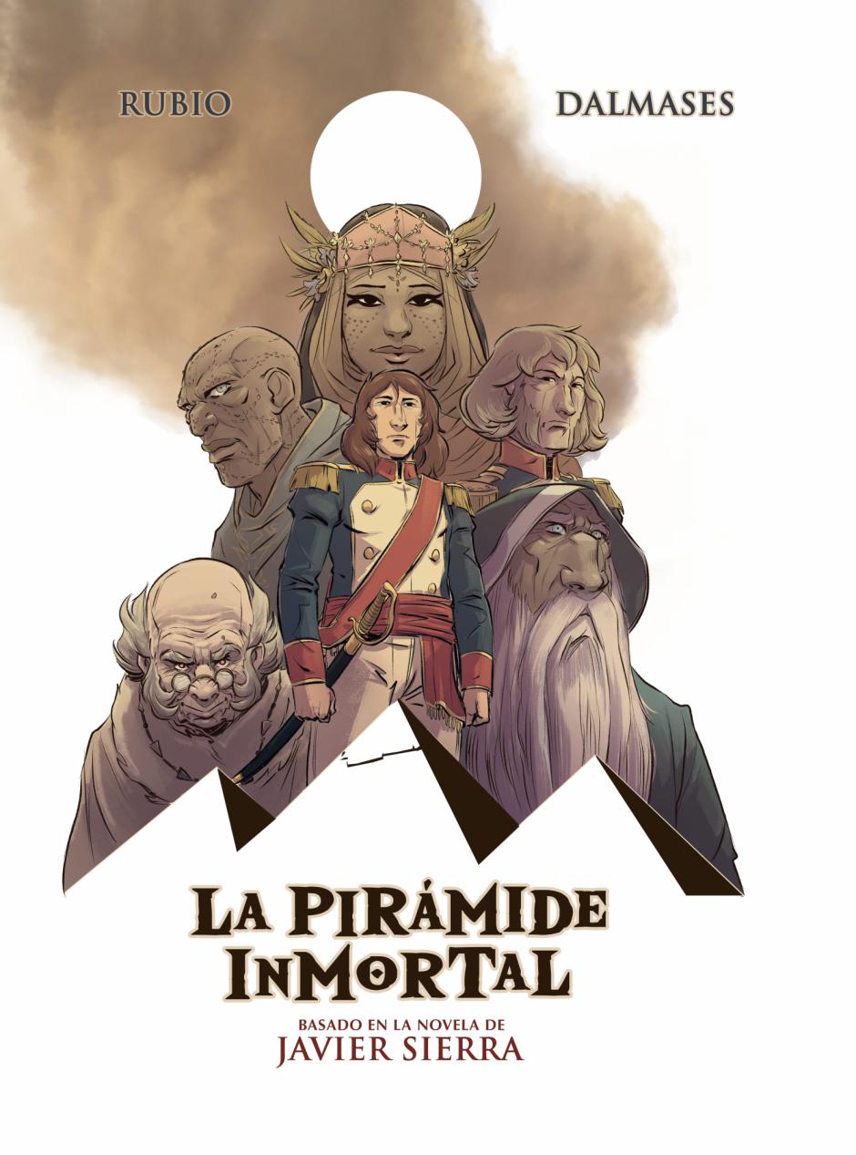 El cómic de 'La pirámide inmortal', con guion de Salva Rubio y dibujos de Cesc Dalmases sobre la novela de Javier Sierra