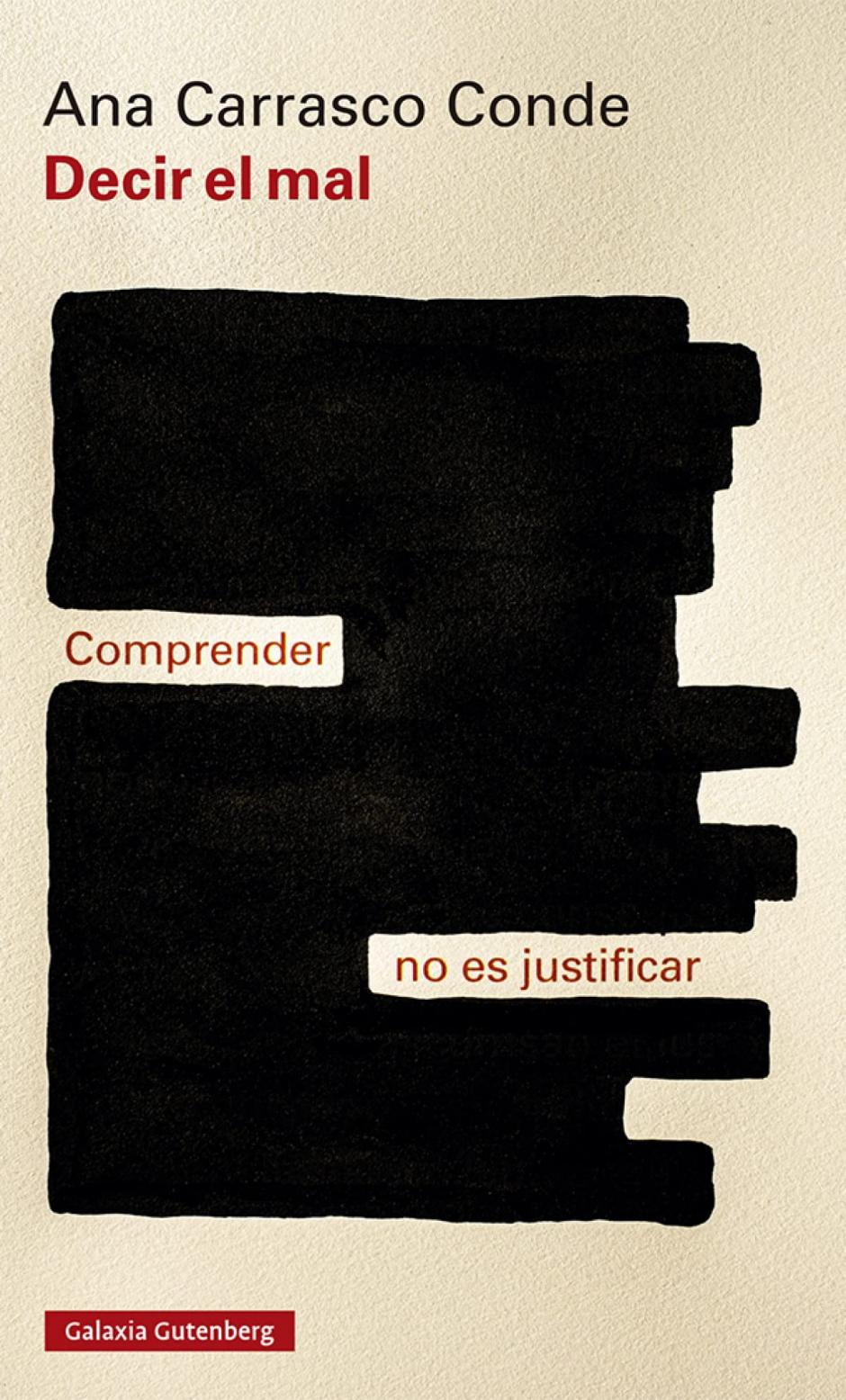 «Decir el mal» de Ana Carrasco-Conde