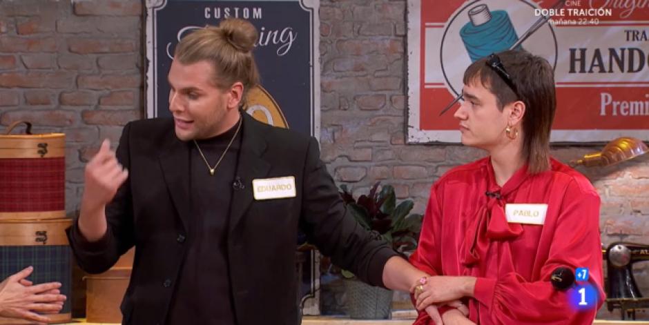 Eduardo Navarrete y Pablo Bosh, concursantes del programa