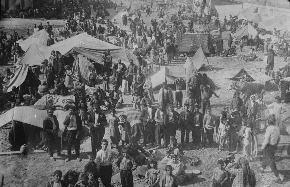 Campo de refugiados armenios