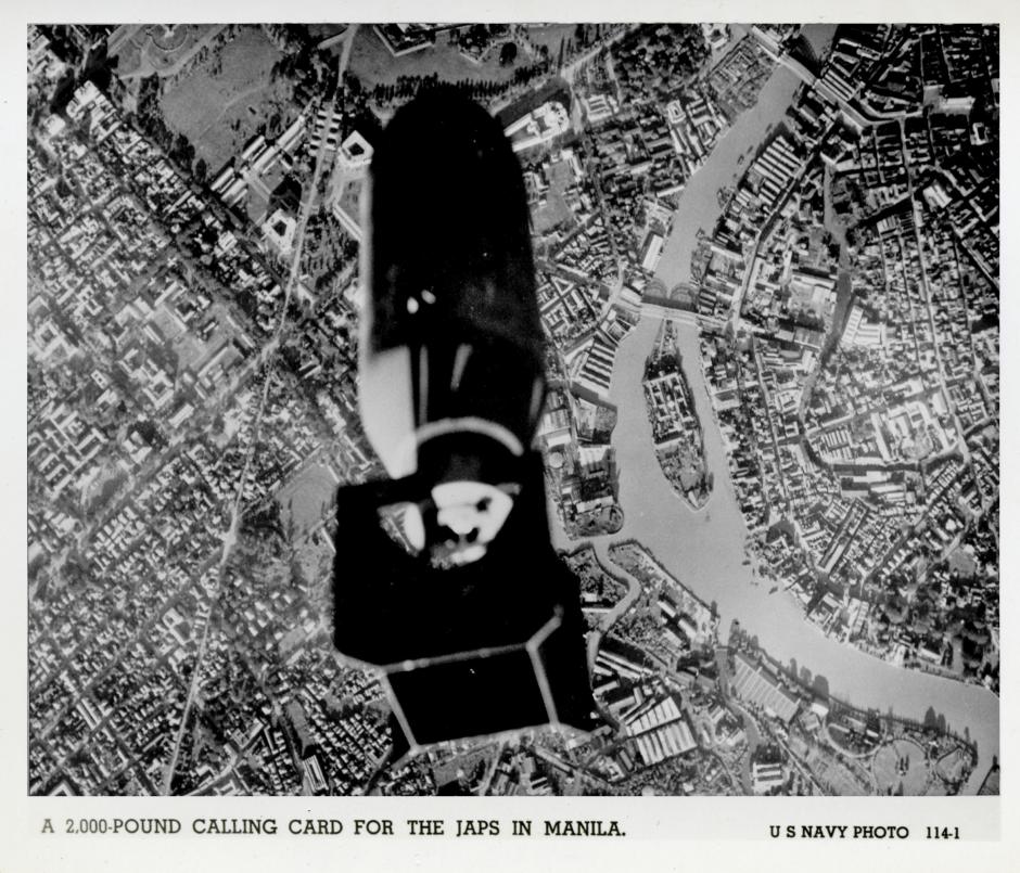 14 de noviembre de 1944 Bombardeo estadounidense de Manila
