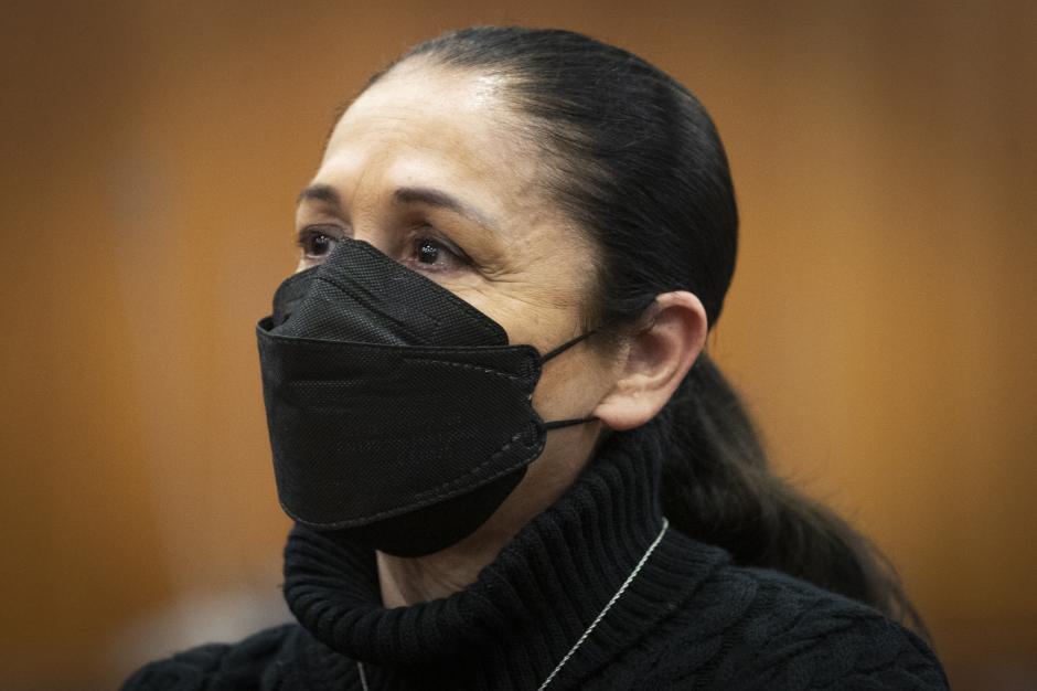 Singer Isabel Pantoja during a trial at Malaga courts, March 22, 2022