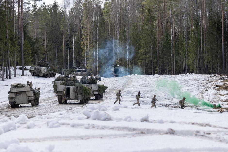 Ejercicios militares OTAN Estonia