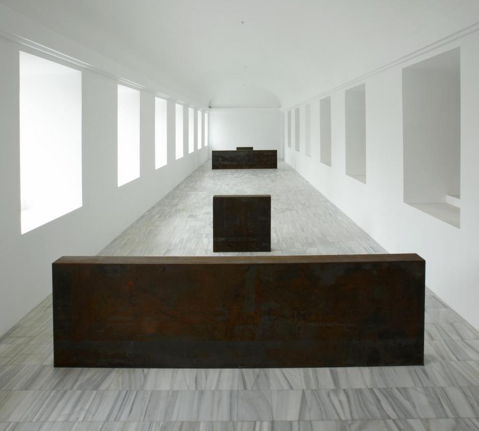 La obra 'Equal-Parallel: Guernica-Bengasi', de Richard Serra para el Museo Reina Sofía, que desapareció