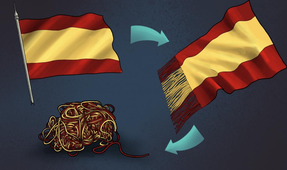 Ilustración: España deshecha