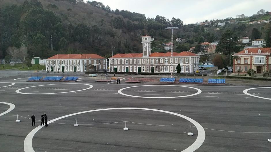 La Escuela de Especialidades se encuentra en La Graña, Ferrol (La Coruña)