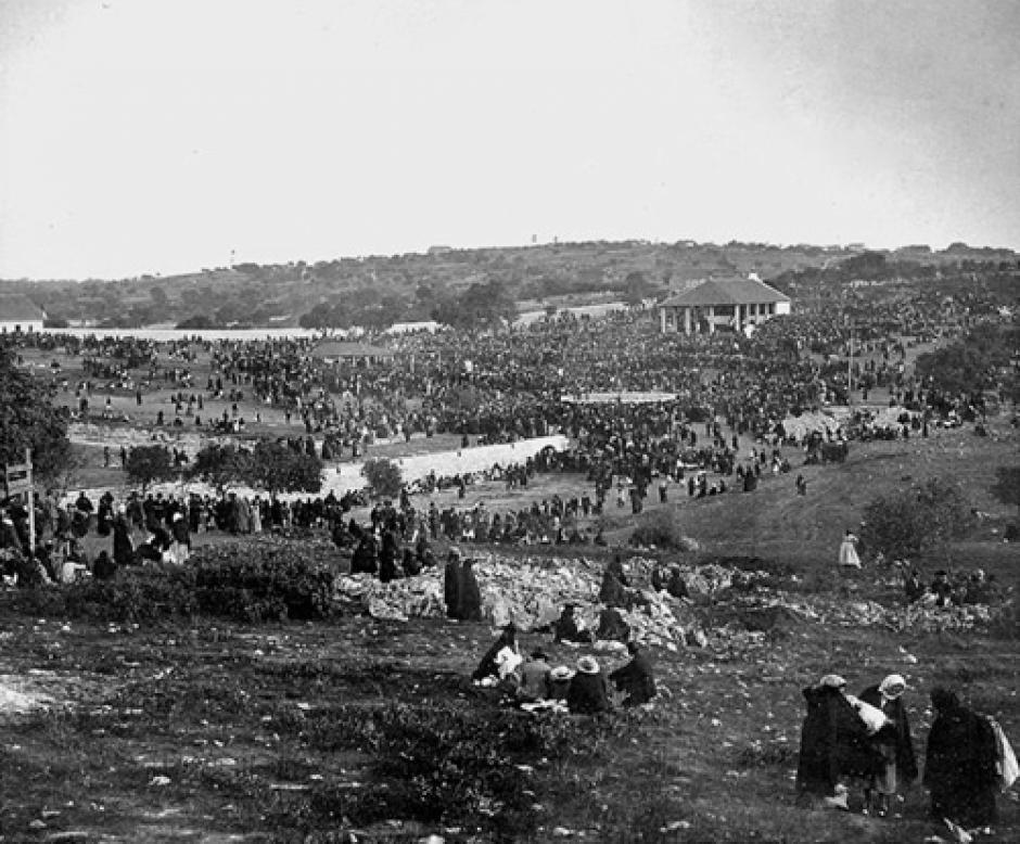 Más de 50 mil fieles acudieron a Cova da Iria el 13 de octubre de 1926
