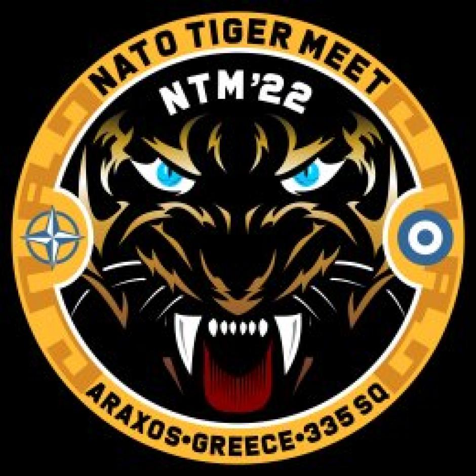 Emblema del Nato Tiger Meet 2022