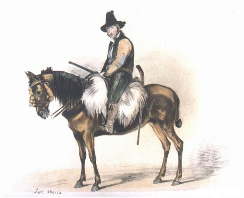 Jose María el Tempranillo, legendario bandolero español del siglo XIX