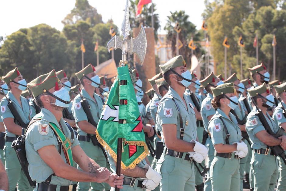 La Legión ha desfilado en el Día de las Fuerzas Armadas desde el primer día, en 1977