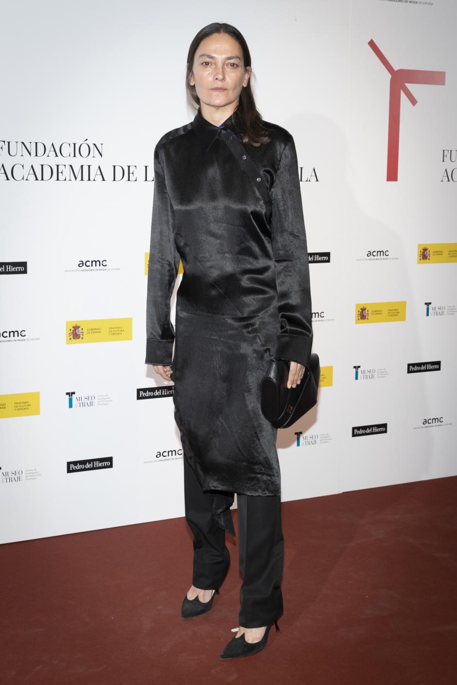 Former model Laura Ponte at the presentation photocall of the Spanish Fashion Academy Foundation (FAME) in Madrid on Thursday, May 26, 2022.