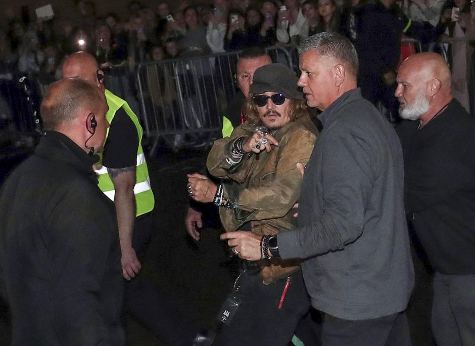 Johnny Depp, en su primera aparición tras ganar el juicio