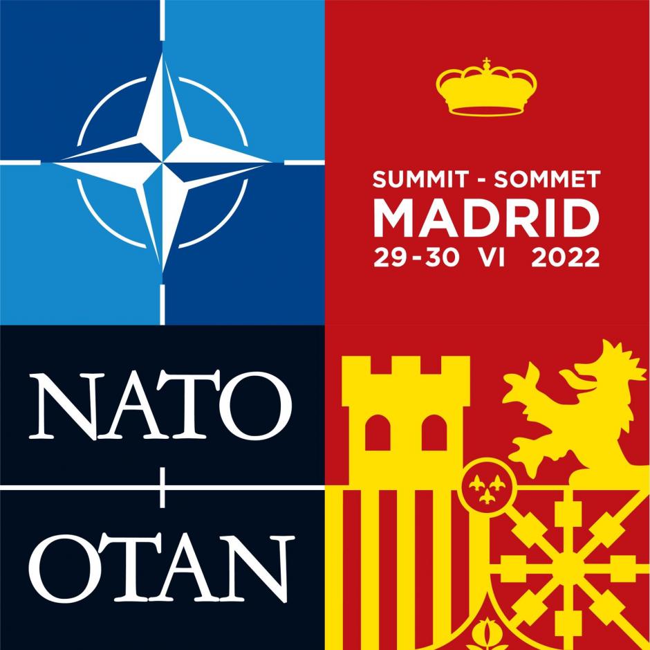 Logotipo de la Cumbre que la OTAN celebrará en Madrid los días 29 y 30 de junio
