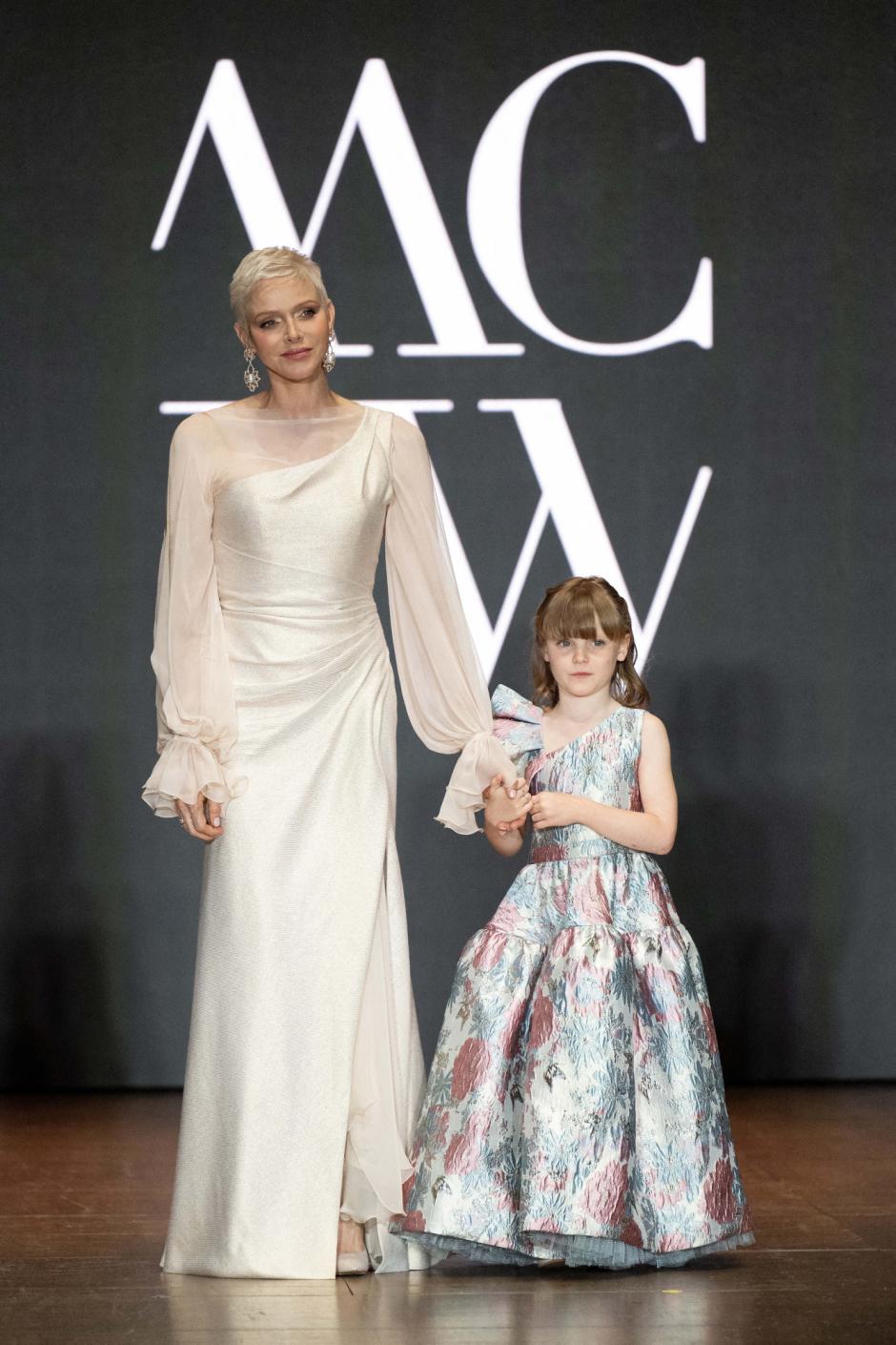 Charlene de Monaco y su hija, la Princesa Gabriella