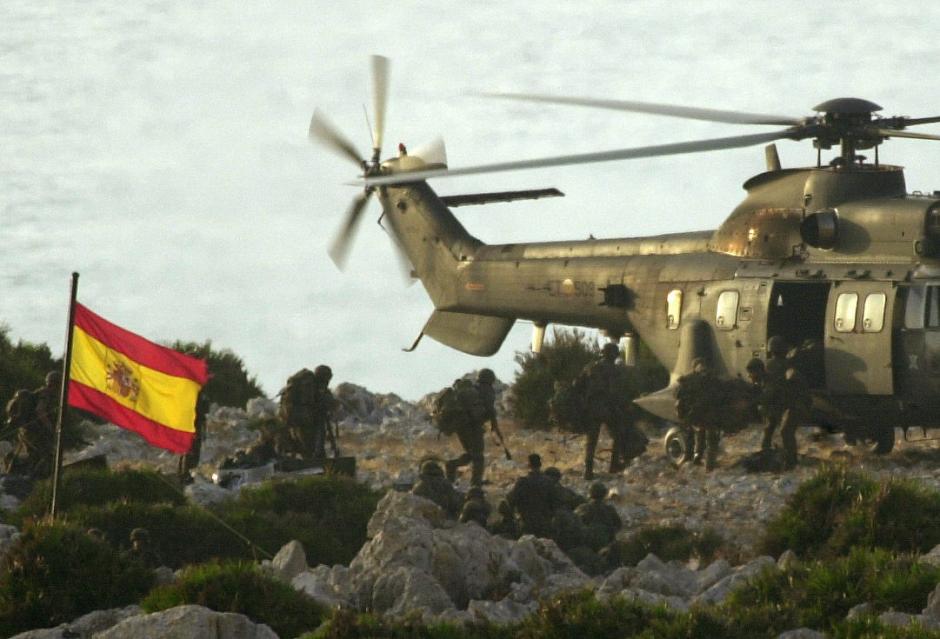 El Ejército español tuvo que intervenir para recuperar la isla de Perejil