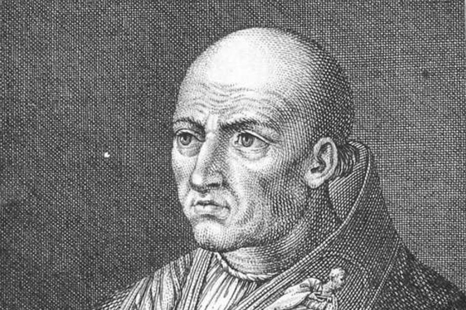 Ilustración del Papa Calixto III, de la familia de la casa de Borja