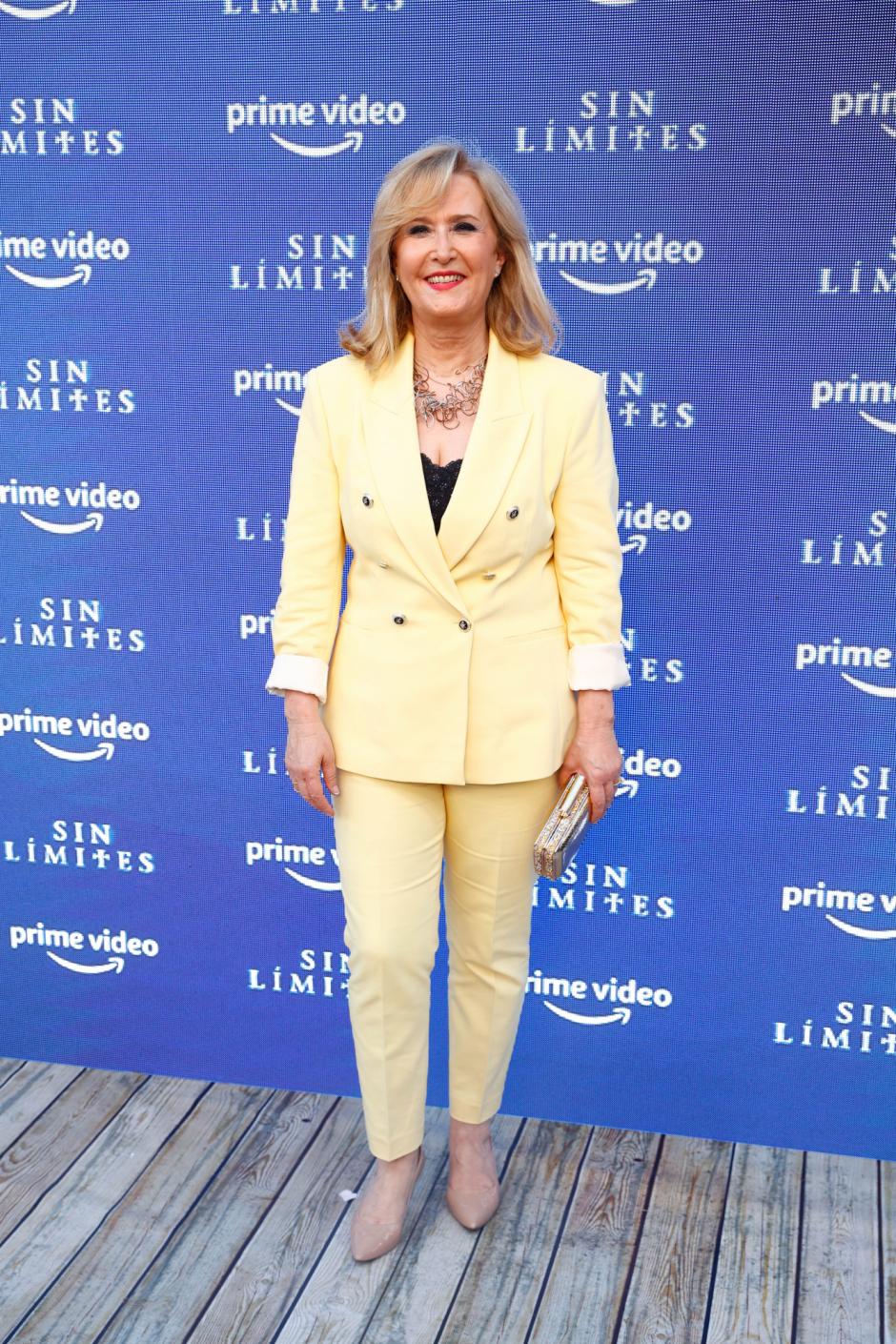 at photocall for premiere film Sin Limites in Madrid on Tuesday, 7 June 2022.
