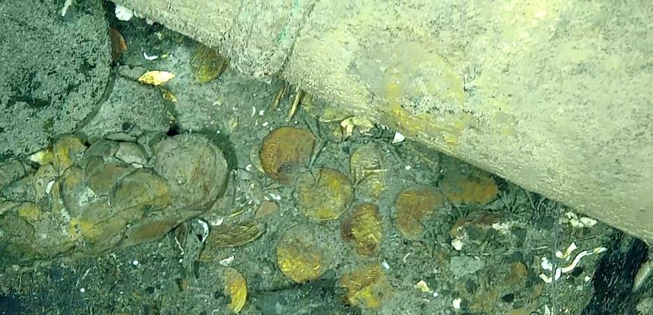 los hallazgos encontrados durante la búsqueda de los restos del galeón San José sumergidos en el Mar Caribe colombiano