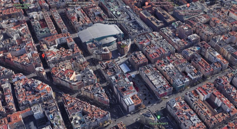 El barrio de Goya, en Madrid, ha aumentado un 89 % su renta media en un lustro