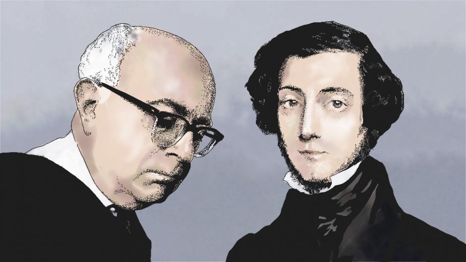 Ilustración: Adorno y Tocqueville