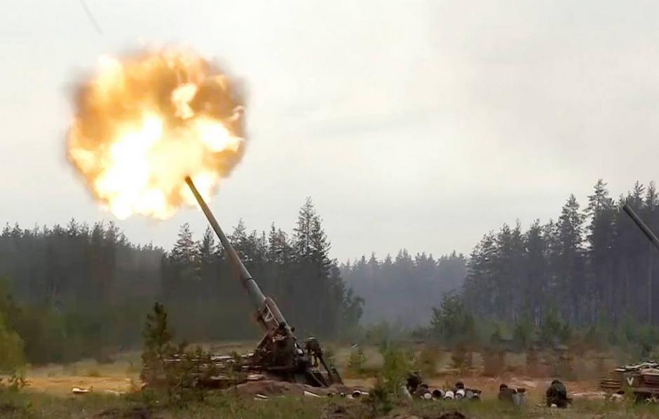 El uso de la artillería está siendo priorizado por parte de Rusia