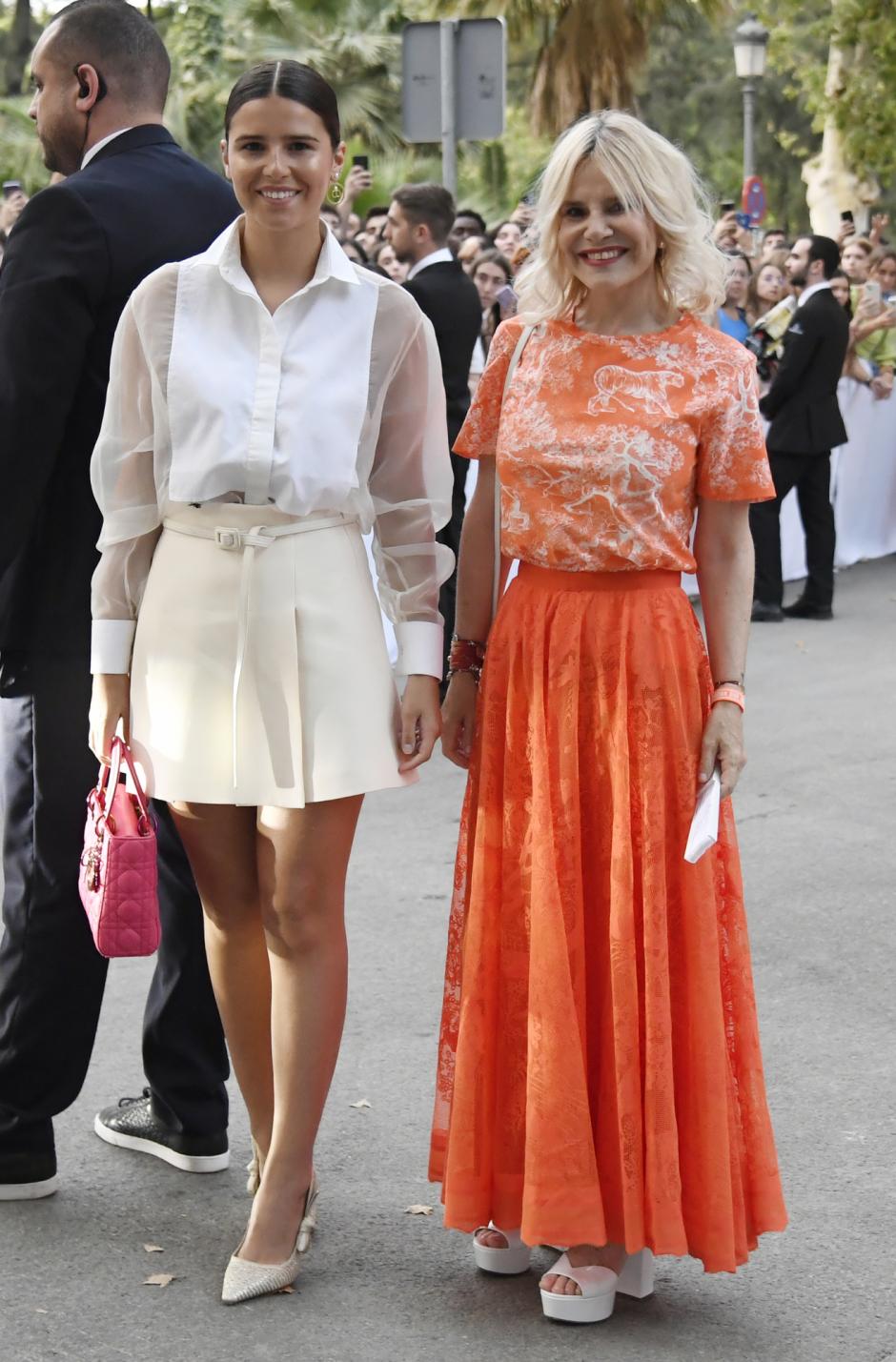 Cayetana Rivera,Eugenia Martinez de Irujo during DiorEvent in Sevilla on Thursday, 16 June 2022.