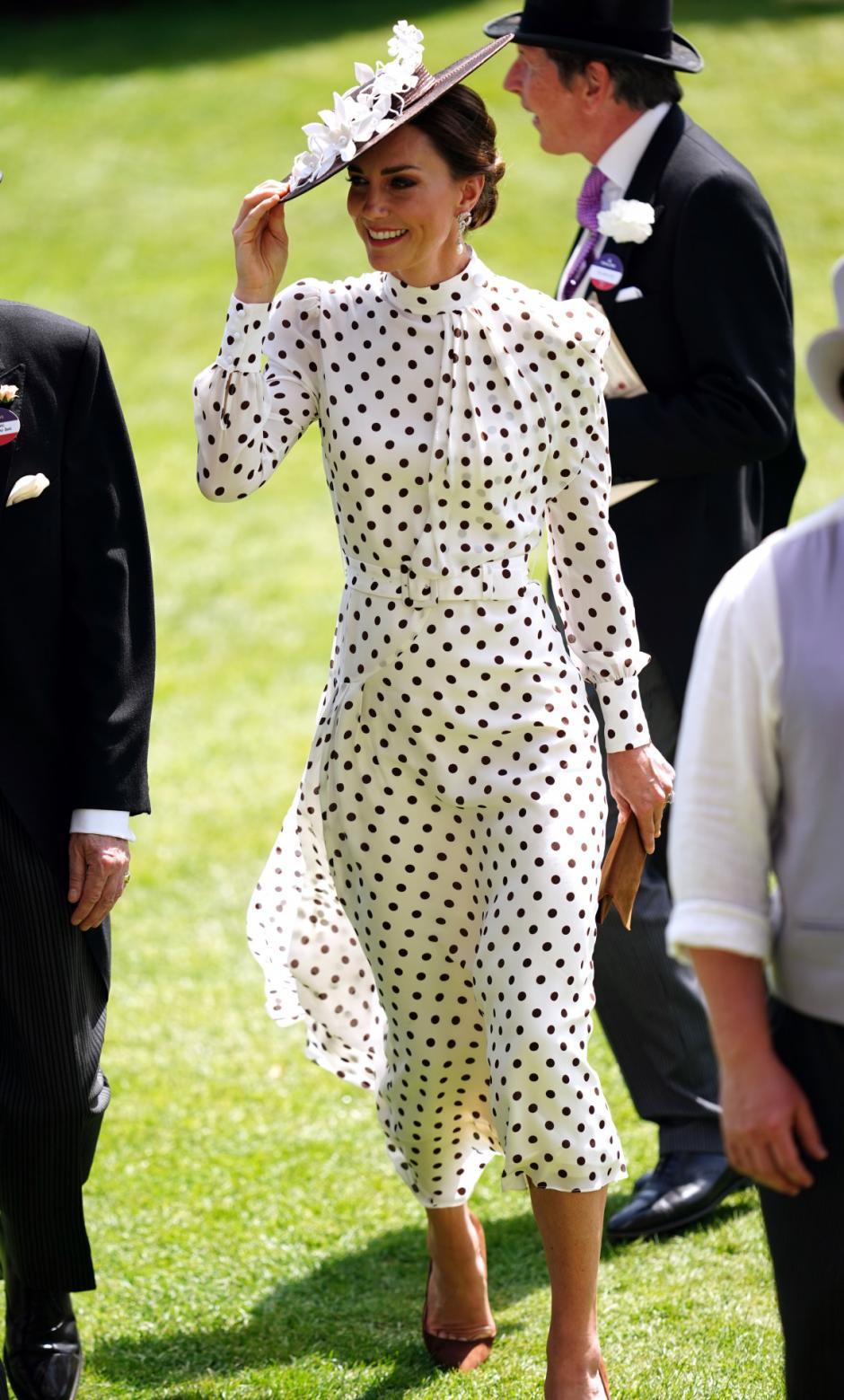 Kate Middleton, en una imagen de este viernes en Ascot