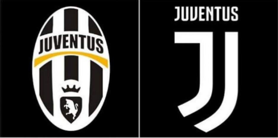La Juventus modernizó su escudo en la temporada 2017/18