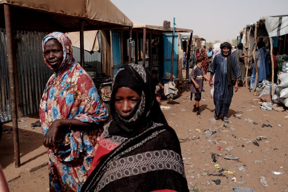 Campo refugiados Mali