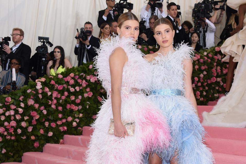 Victoria and Cristina Iglesias at The Metropolitan Museum of Art's Costume Institute benefit gala celebrating the opening of the "Camp: Notes on Fashion" exhibition on Monday, May 6, 2019, in New York.