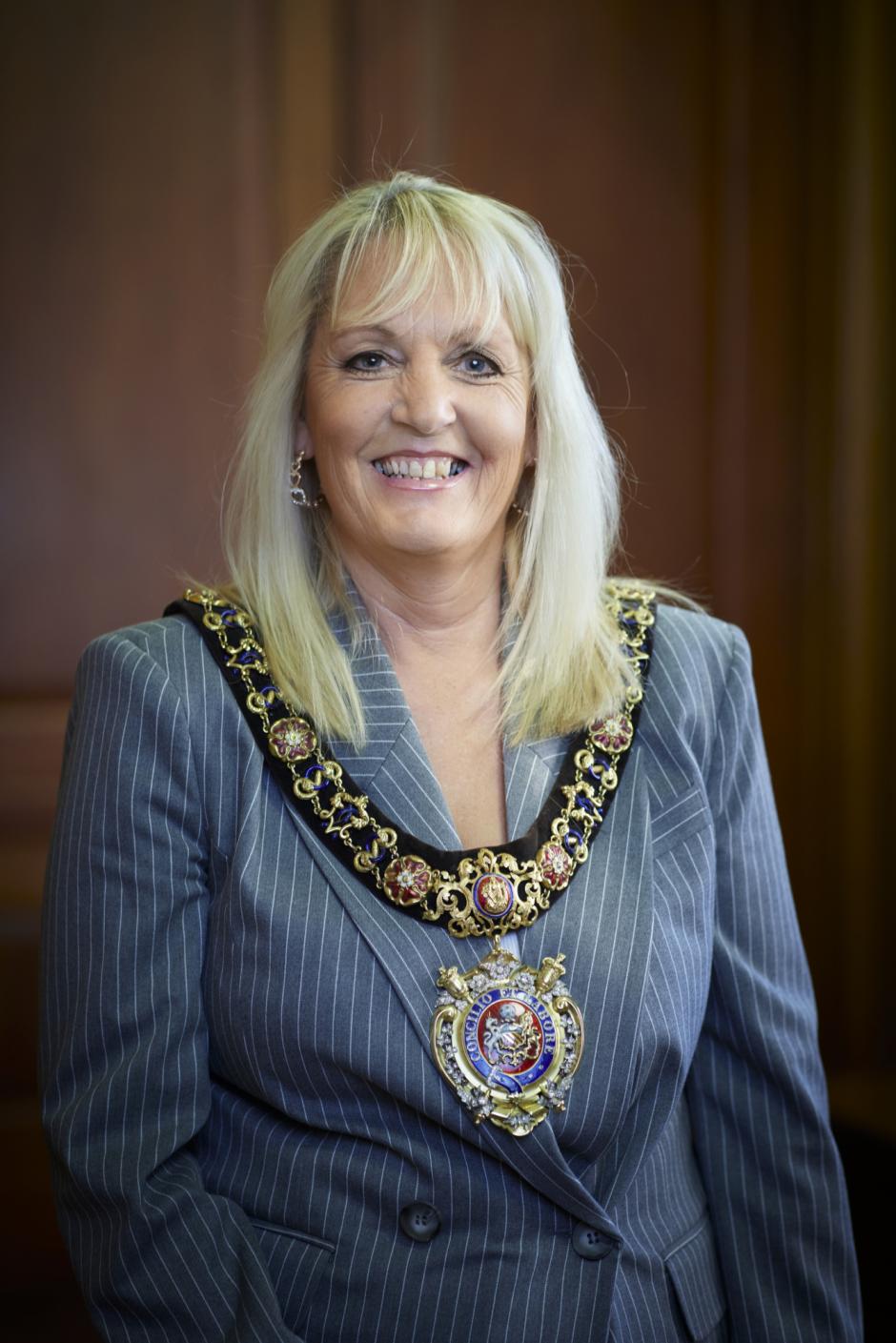 La alcaldesa de Mánchester, Donna Ludford