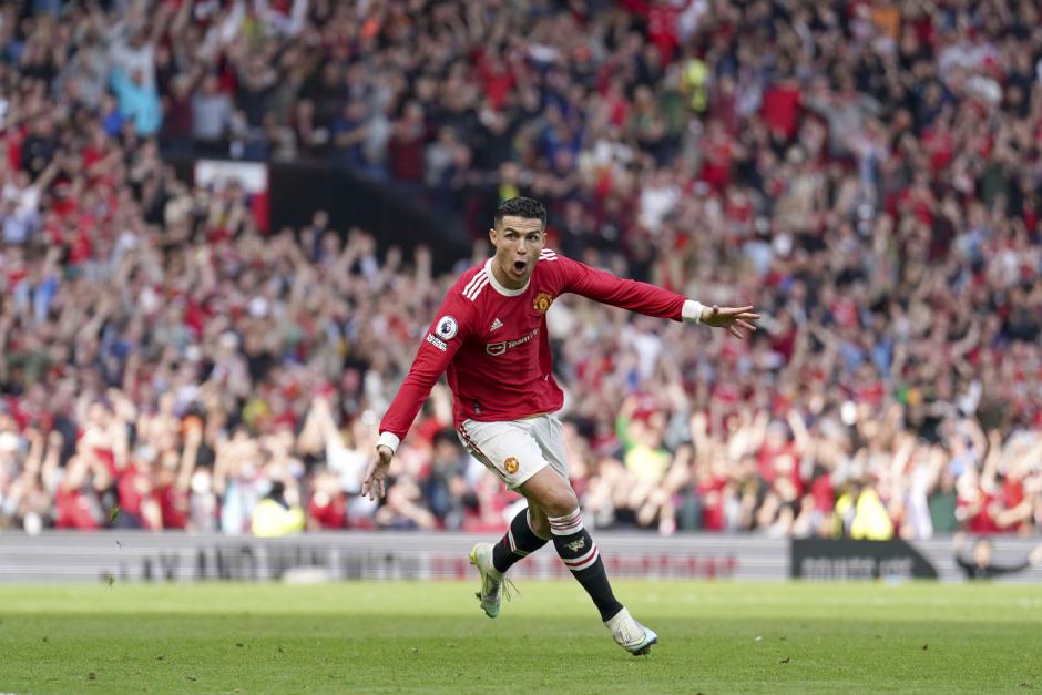Cristiano Ronaldo celebrando un gol durante la pasada campaña