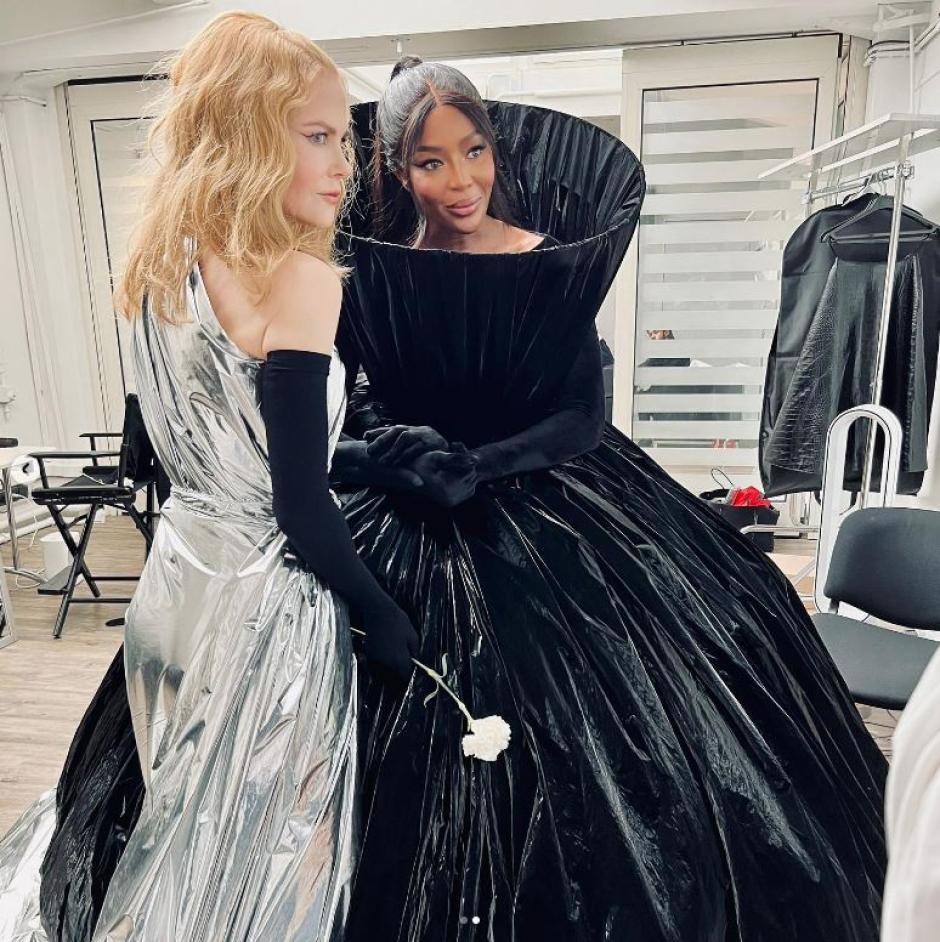 Nicole Kidman y Naomi Campbell