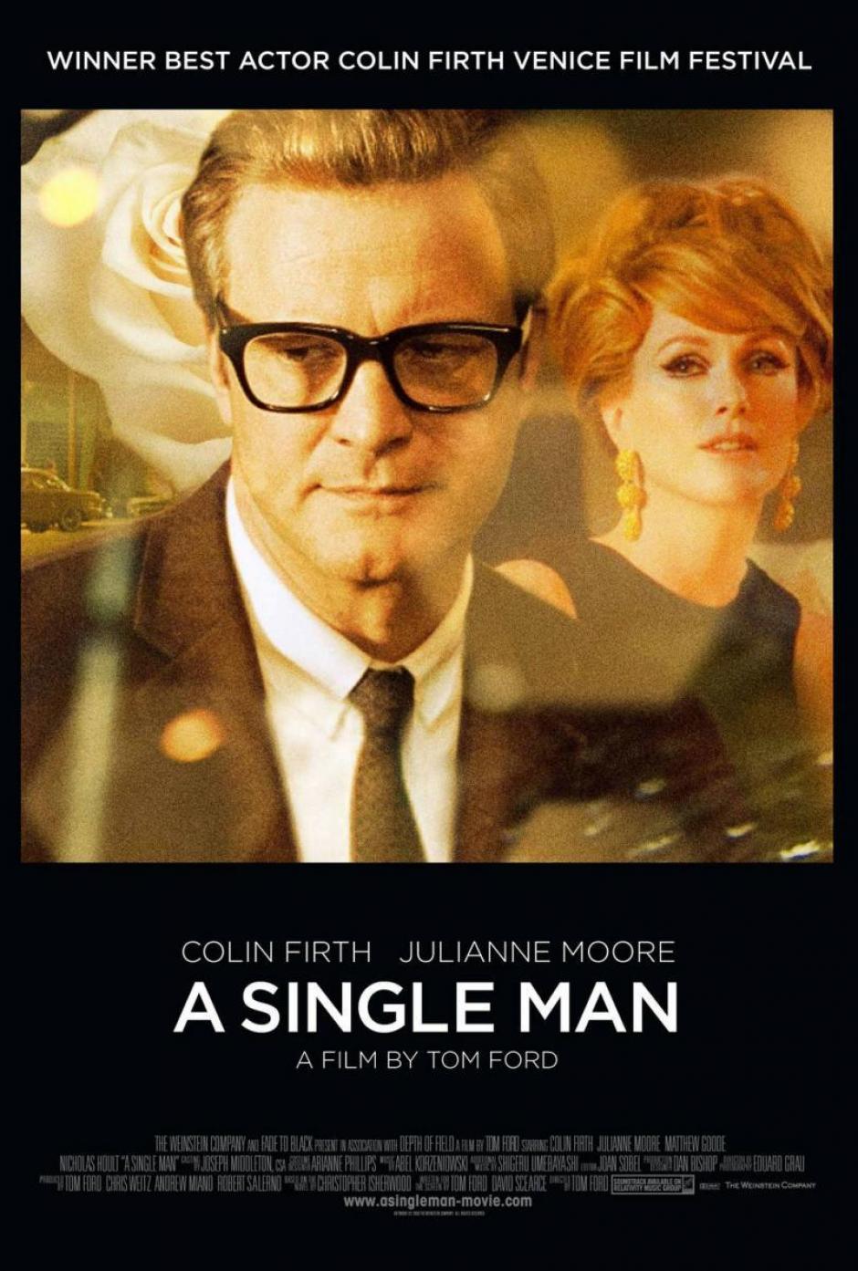 Un hombre soltero (A Single Man), la primera película dirigida por Tom Ford
