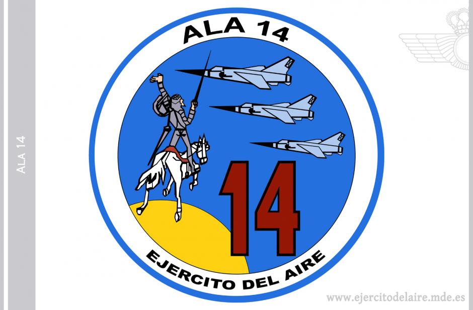 Emblema del Ala 14 del Ejército del Aire