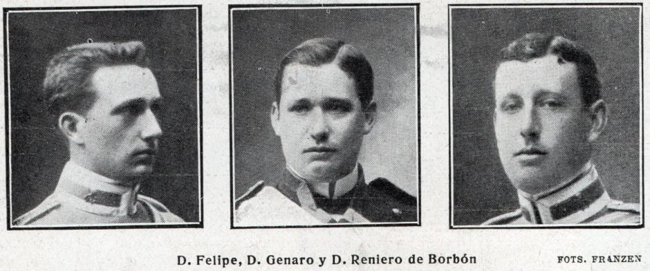 Alguno de los nobles que participaron en la guerra de Melilla de 1909