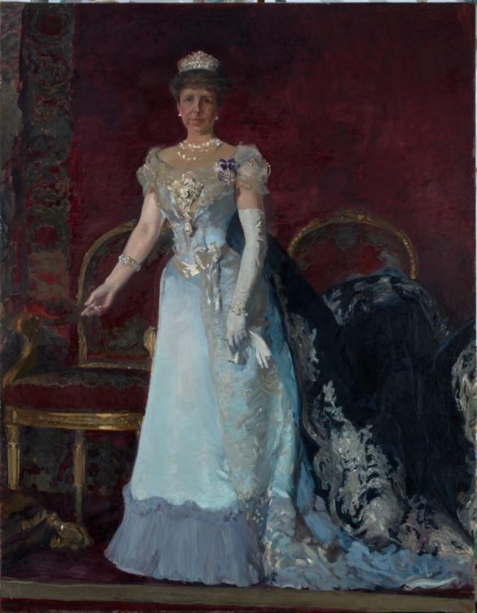 'S.M. La Reina María Cristina. Estudio para “La Regencia”', ca. 1903-1905